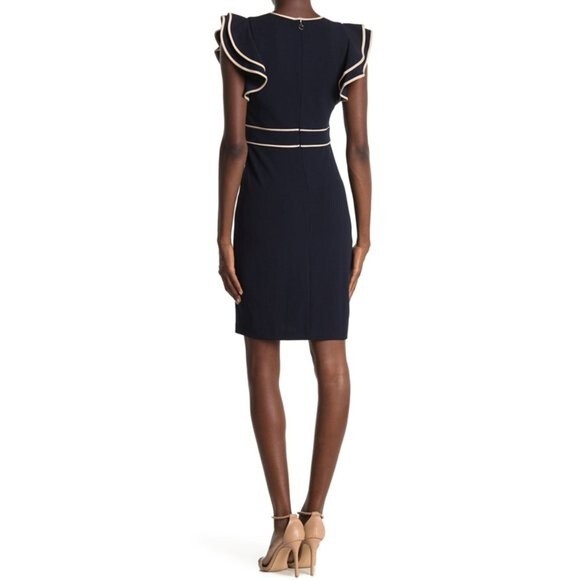 TOMMY HILFIGER Flutter Sleeve Dress - 8 - Picture 4 of 6